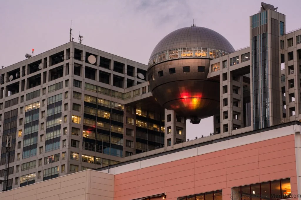 Mirador Fuji TV en Odaiba