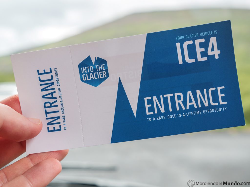 Tiquet de entrada Into de Glacier en Islandia